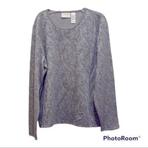 COPY - NWT Liz Claiborne (Autumn Berries) long-sleeve shirt